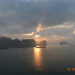 Ha long Bay sunrise